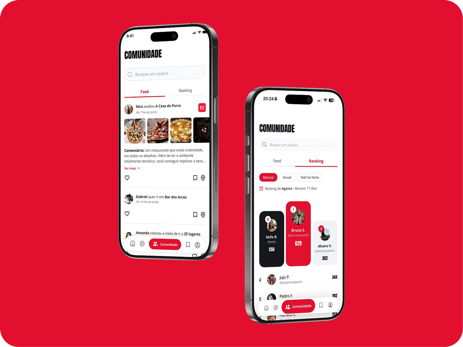 Profile - been there, want to go, and the lists you follow